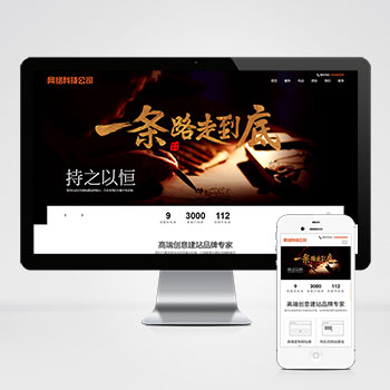 高端网站建设公司类网站